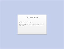 Tablet Screenshot of calhounia.mygisonline.com