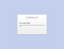 Tablet Screenshot of carrollia.mygisonline.com